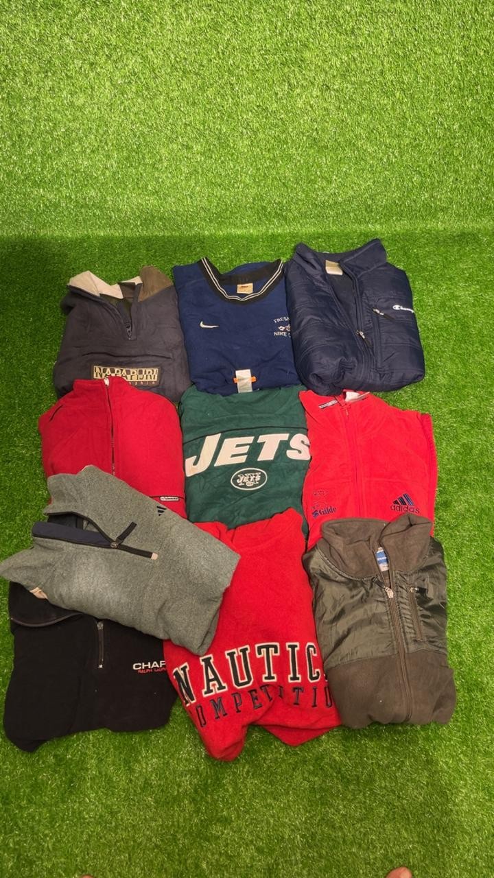 branded fleece jackets