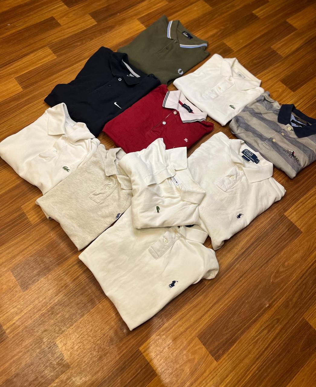 mix branded polo t-shirt