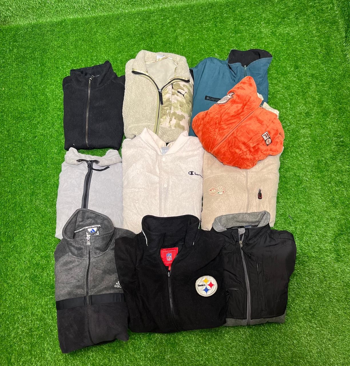 branded fleece jackets