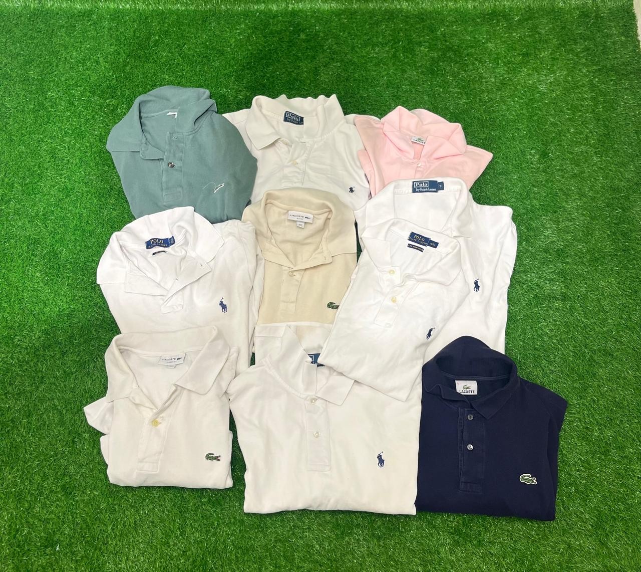 mix branded polo t-shirt