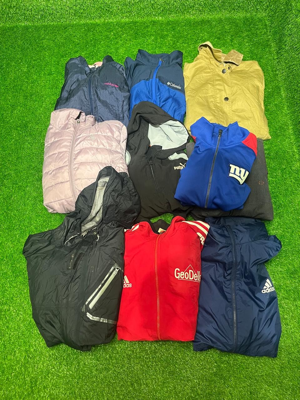 mix branded jackets