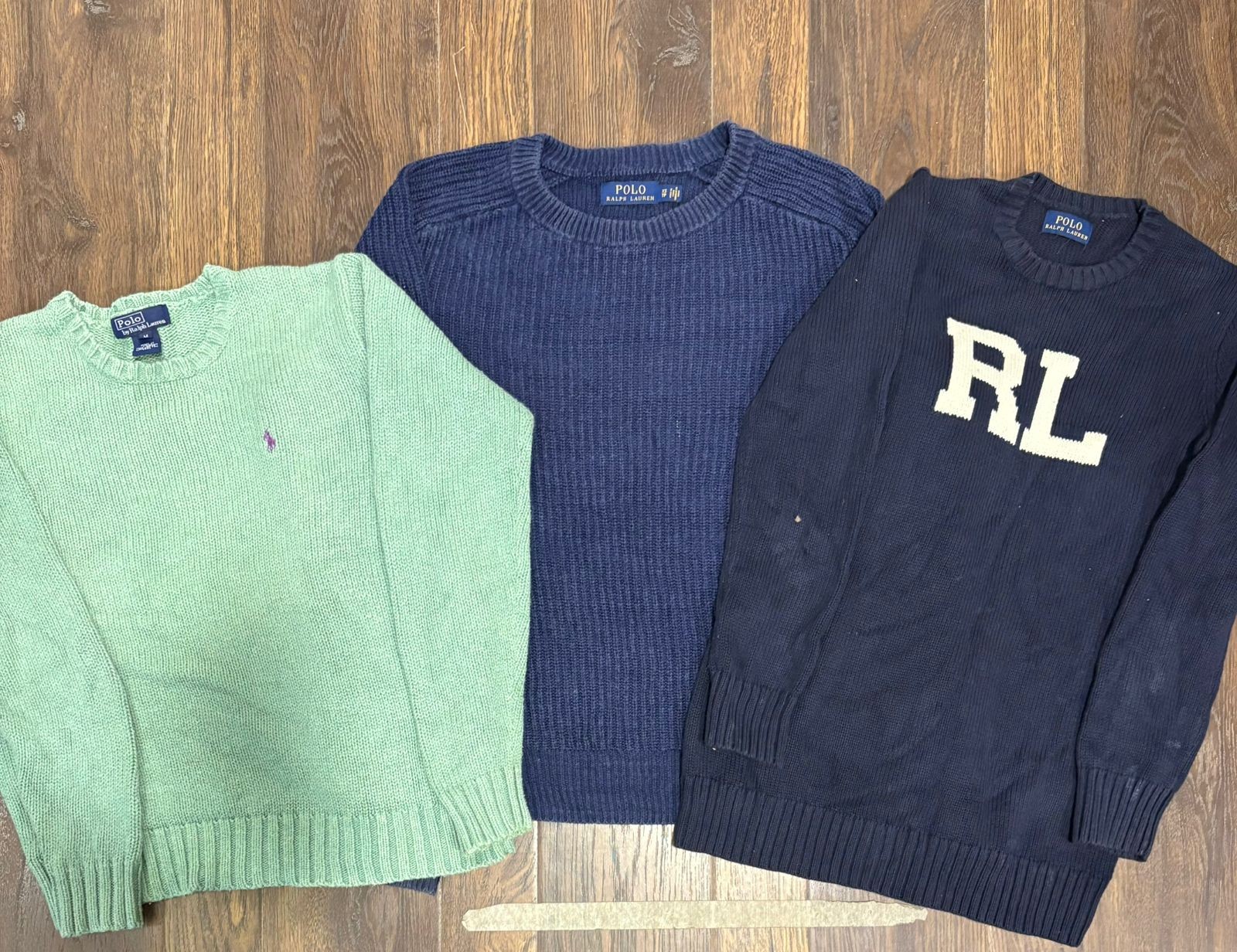 ralph lauren round neck sweater bundle | rlrn02