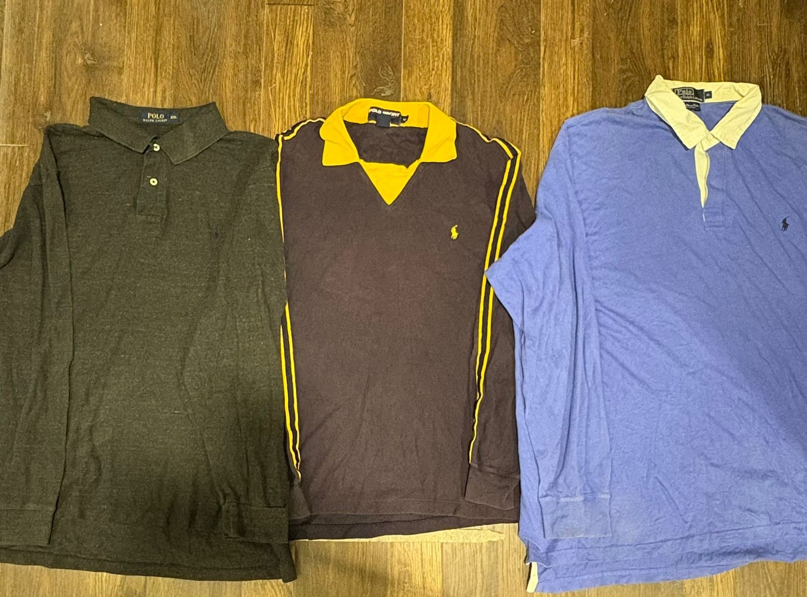 ralph lauren premium polo shirt bundle (long sleev..