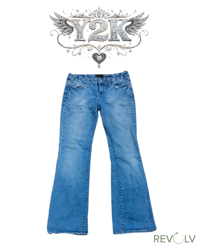 Pacote de Jeans Y2K Mix | Bordado | Flare (RY2K-10..