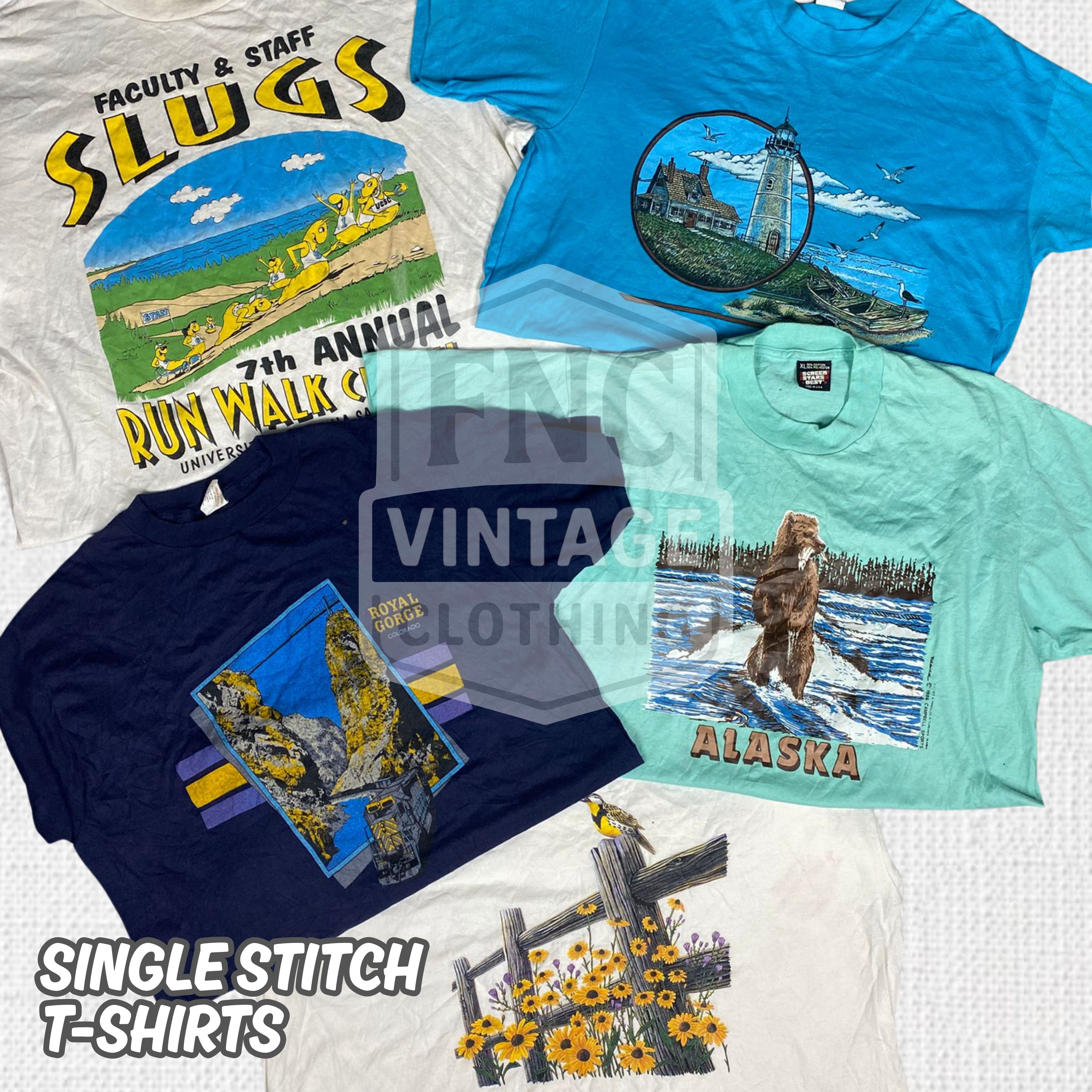 Single Stitch Graphic Tee – True Vintage Flex 🧵🔥