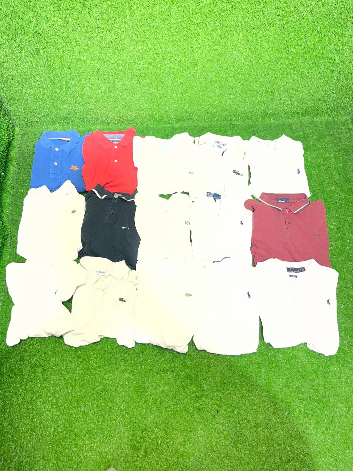 mixed branded polo t-shirts