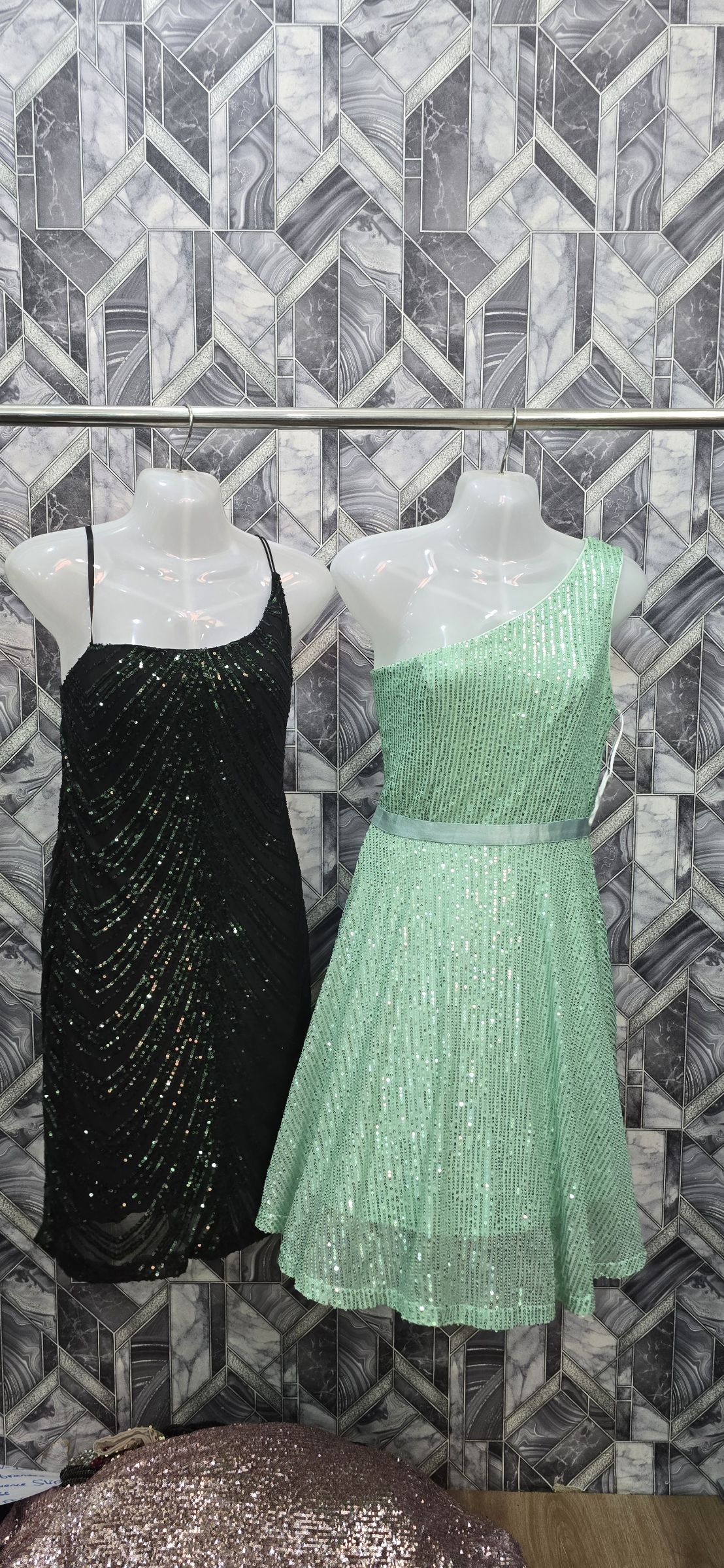 av-1567 unbranded sequence slip dress