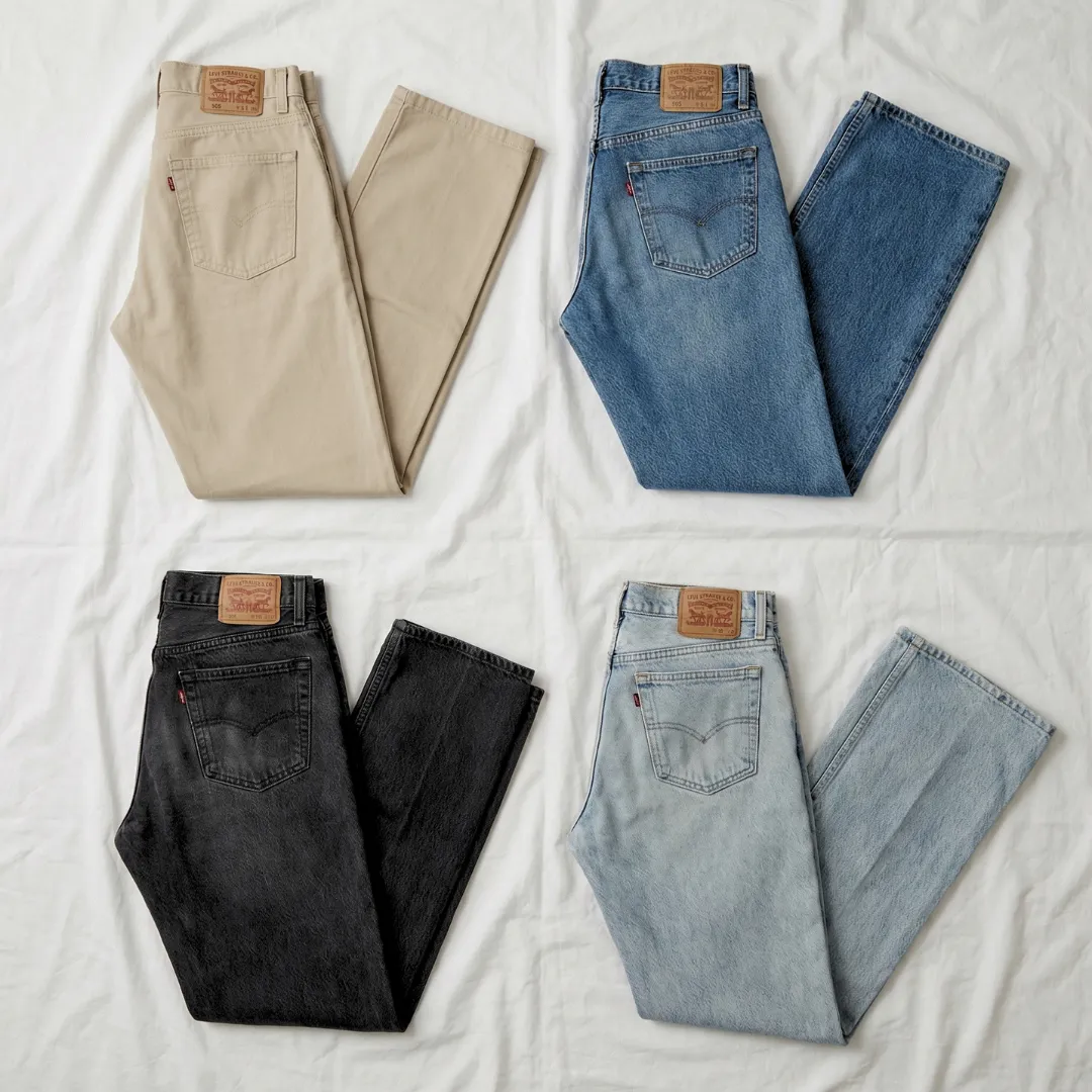 levi's mixed jeans x12 | bootcut, flare, 
straight..