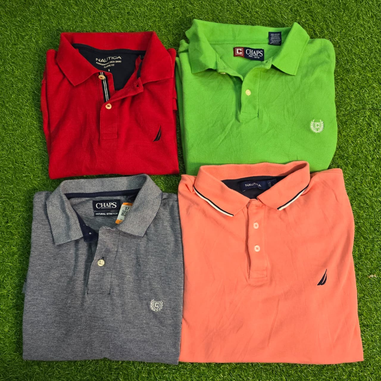 av-1391 chaps & nautica polo shirts s/s