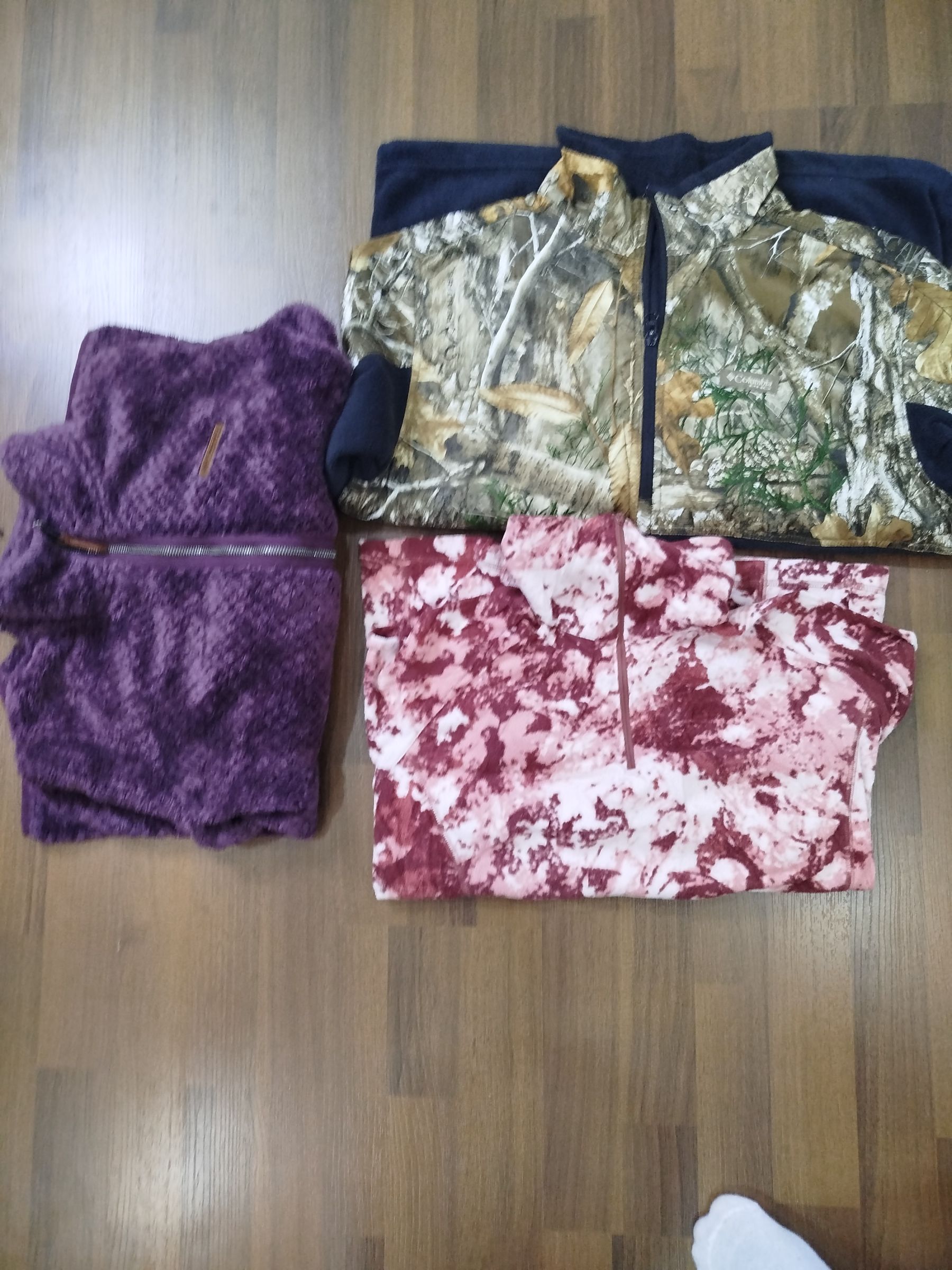 av-1725 columbia fleece tops & jackets