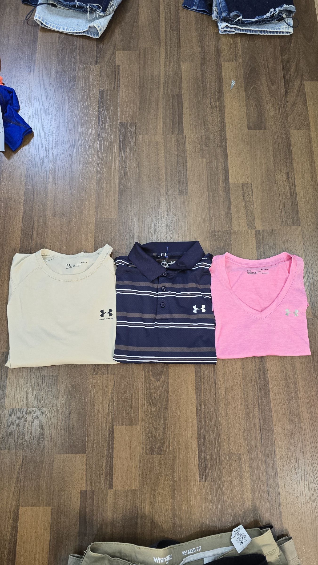 av-1650 under armour t-shirts s/s