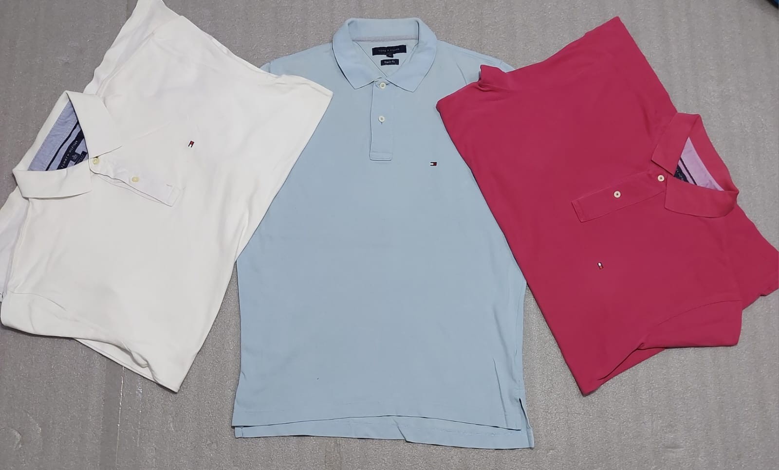tommy hilfiger polo t-shirts 15 pc (03248)