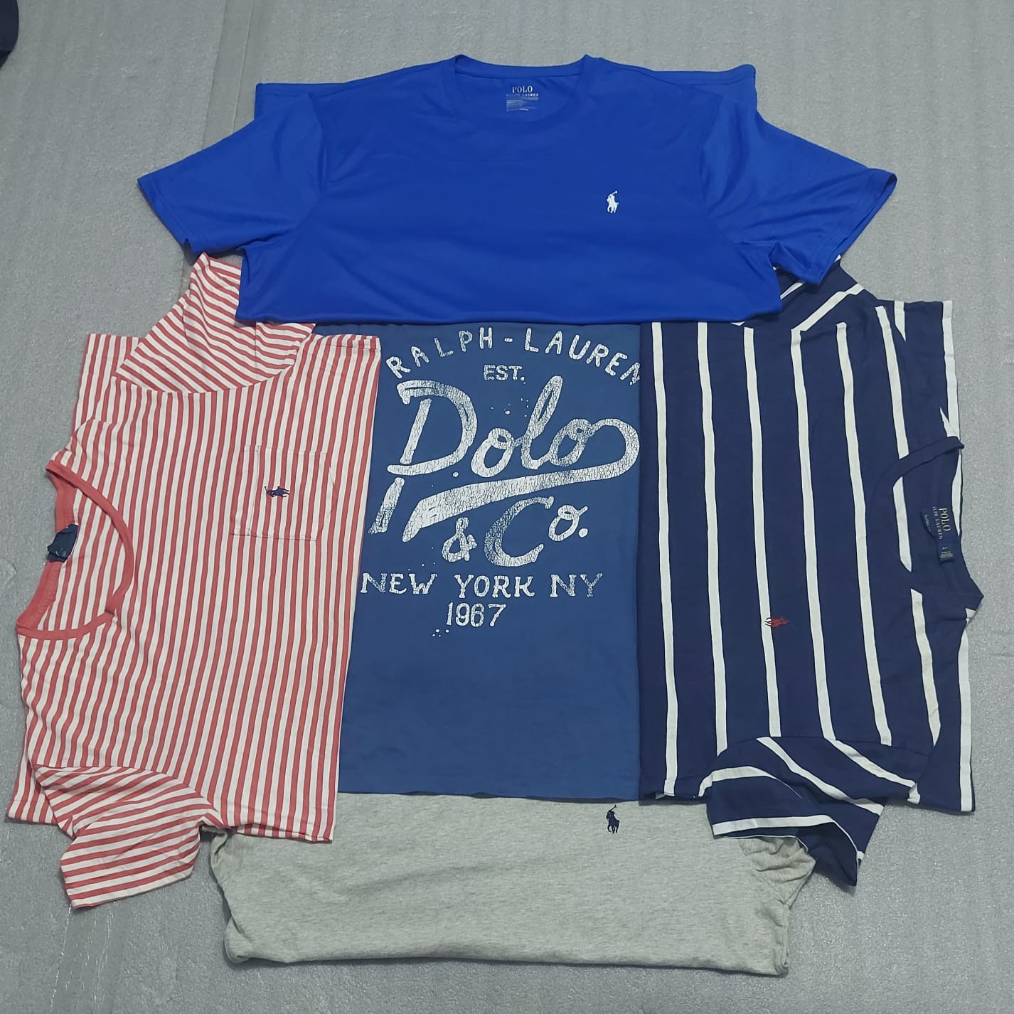 ralph lauren t-shirts 10 pc (03282)