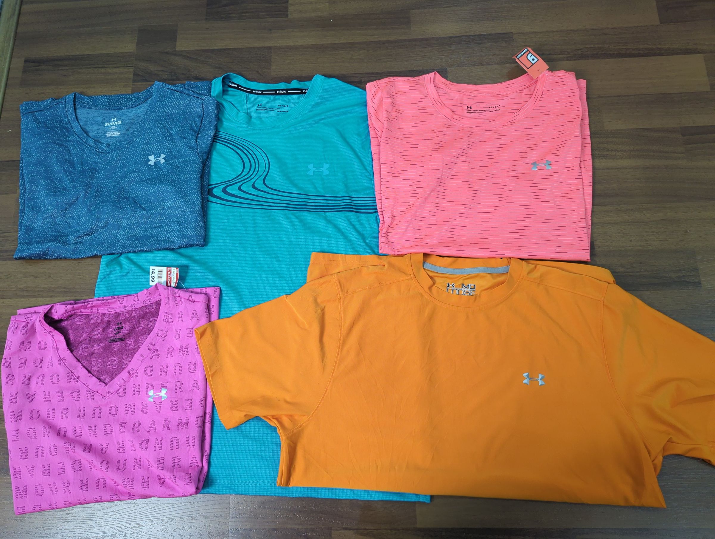 av-1685 under armour t-shirts s/s
