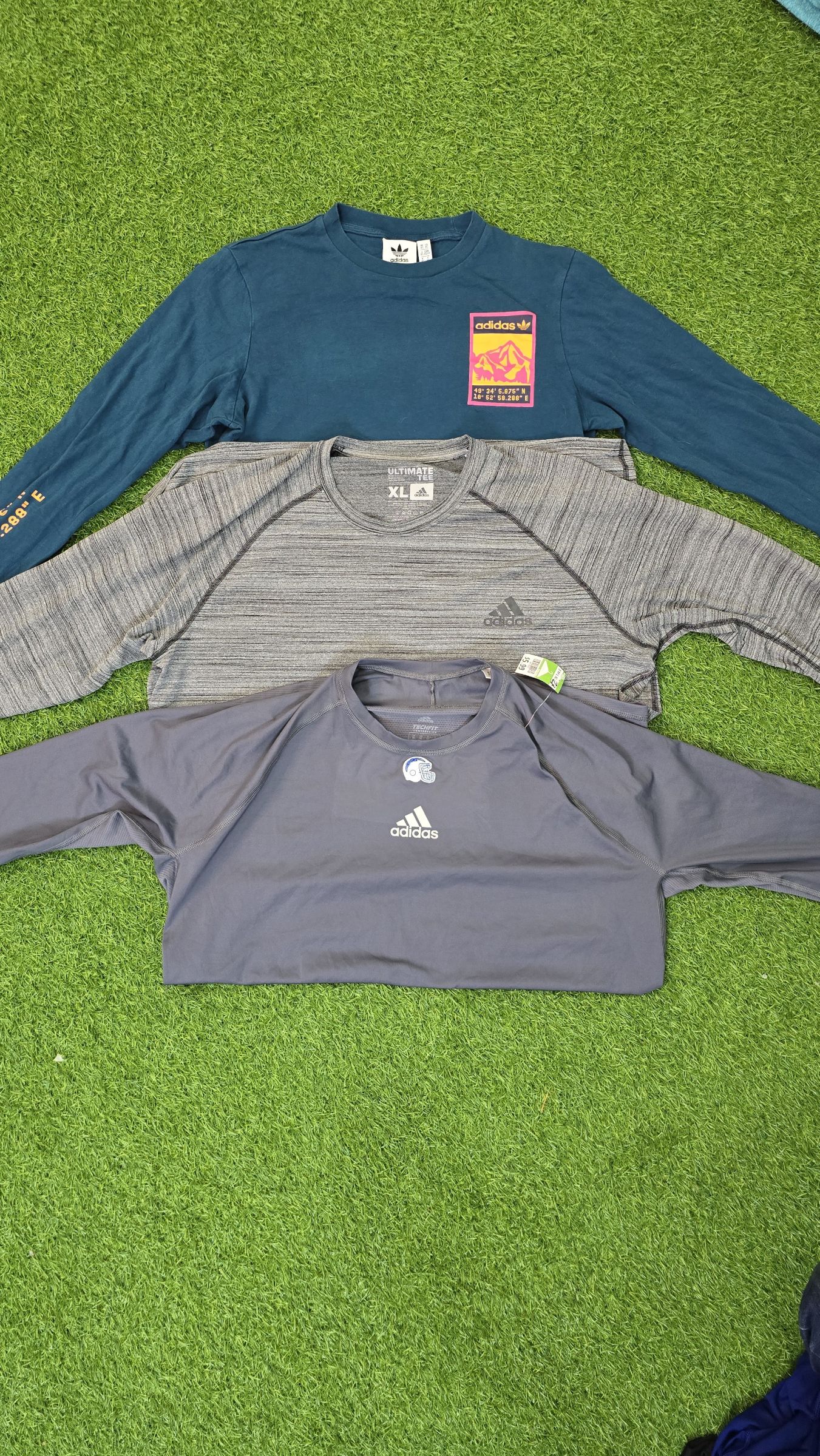 av-1701 adidas t-shirts l/s
