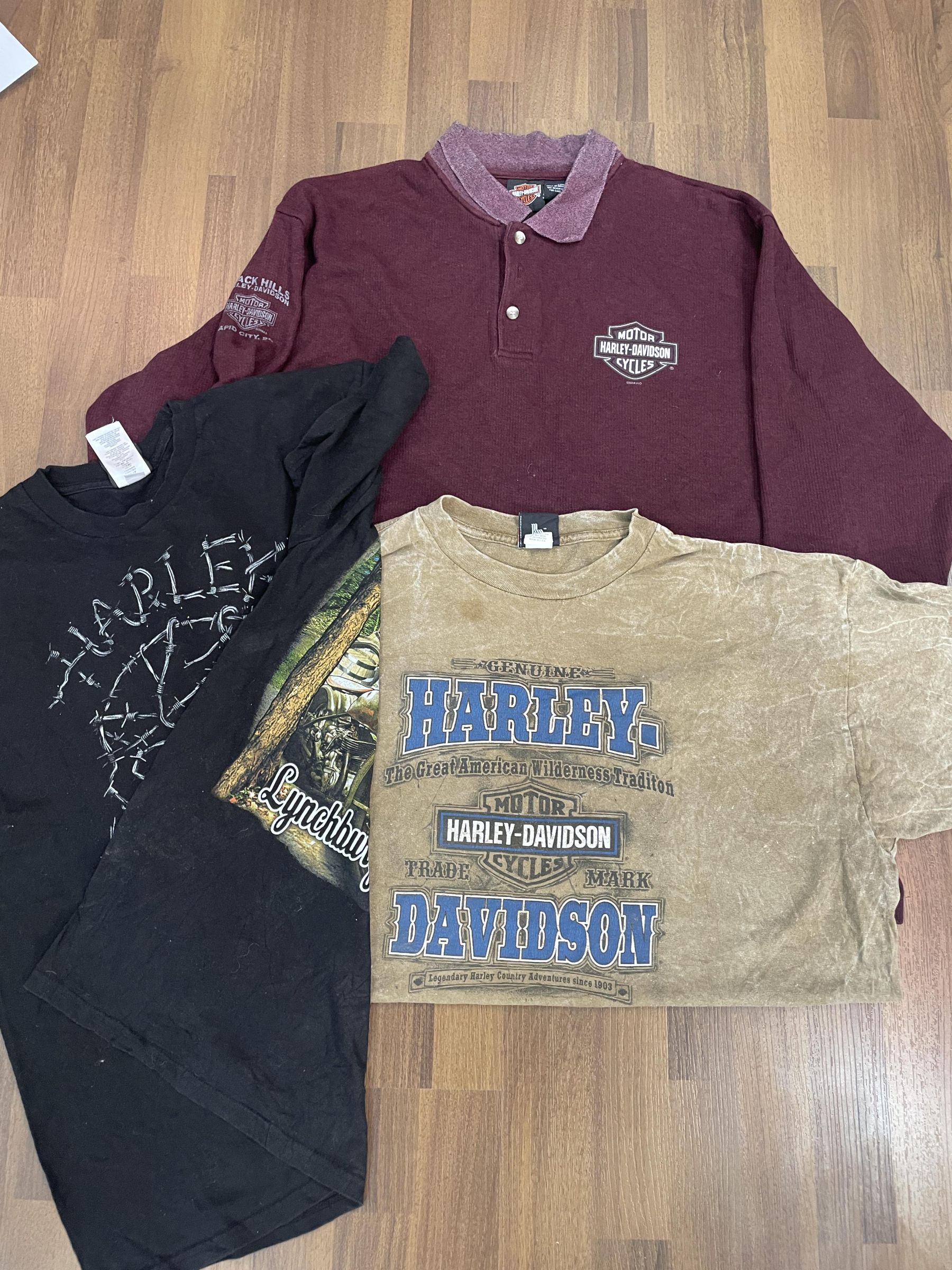 avg-0471 harley davidson t-shirts l/s & s/s