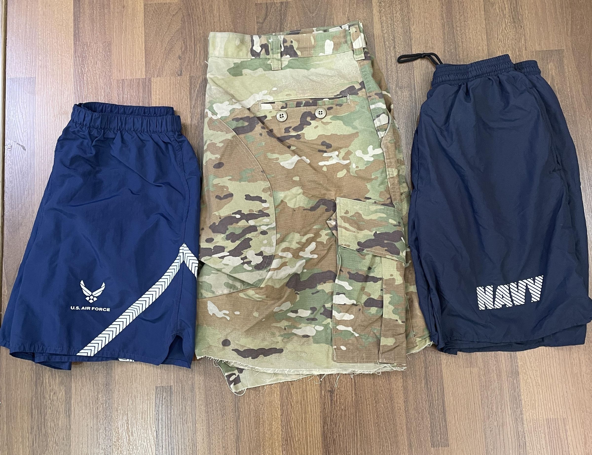 avg-0465 army | navy | air force shorts