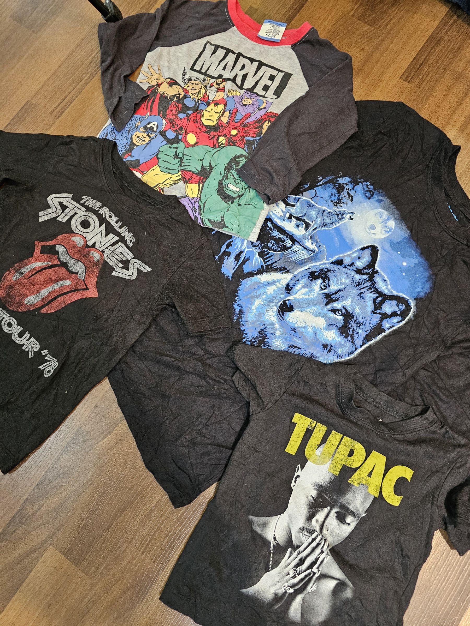 avg-0480 kids unbranded printed t-shirts