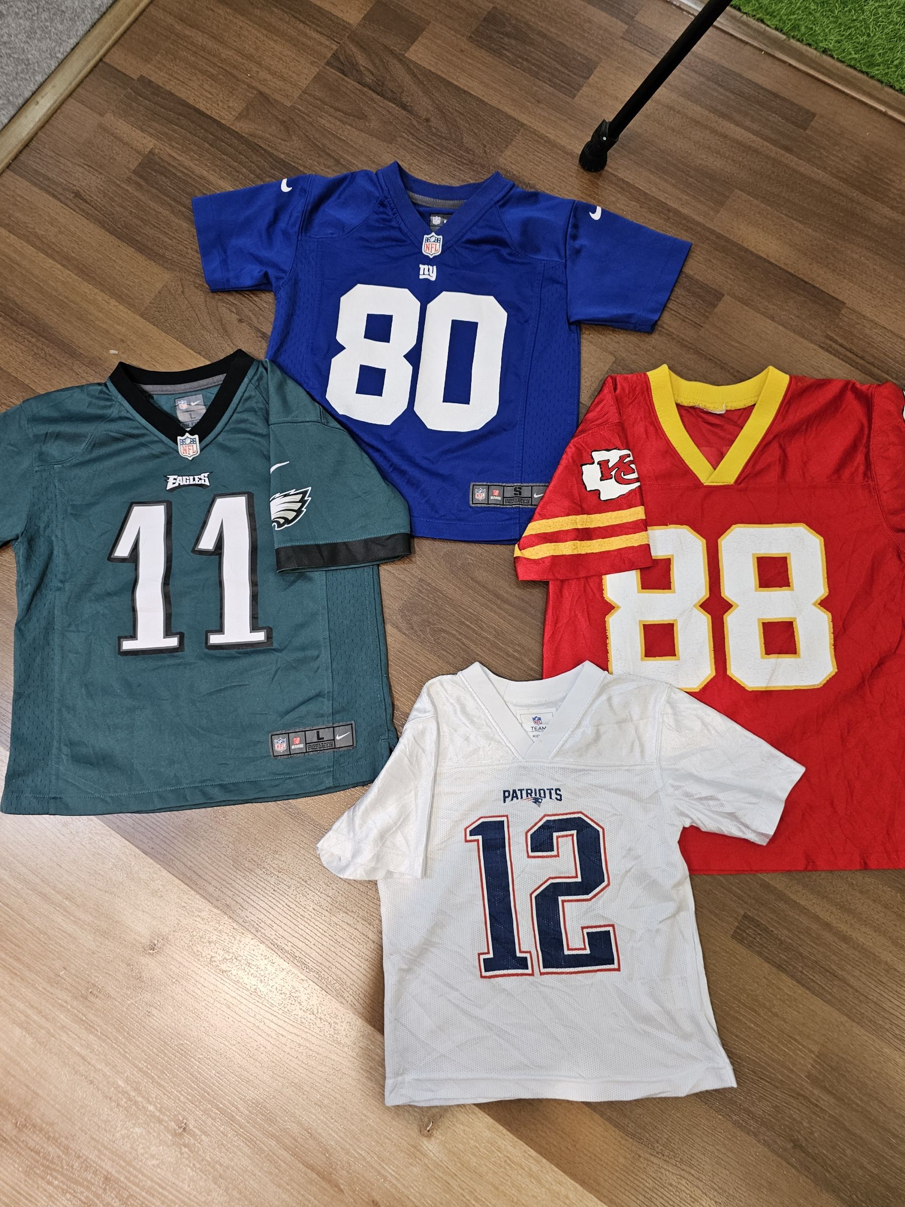 avg-0485 kids branded jersey