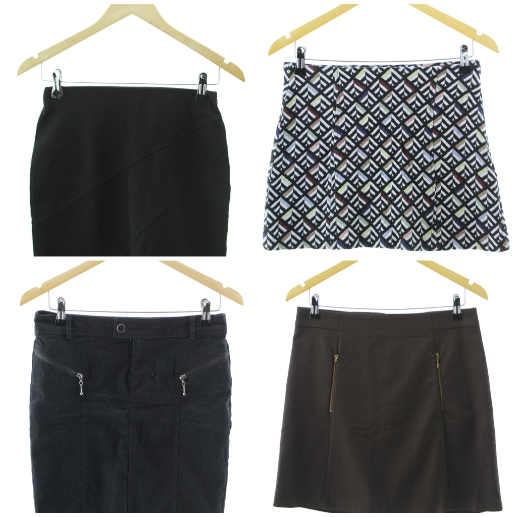 zara, etam, bershka & more – women's skirts