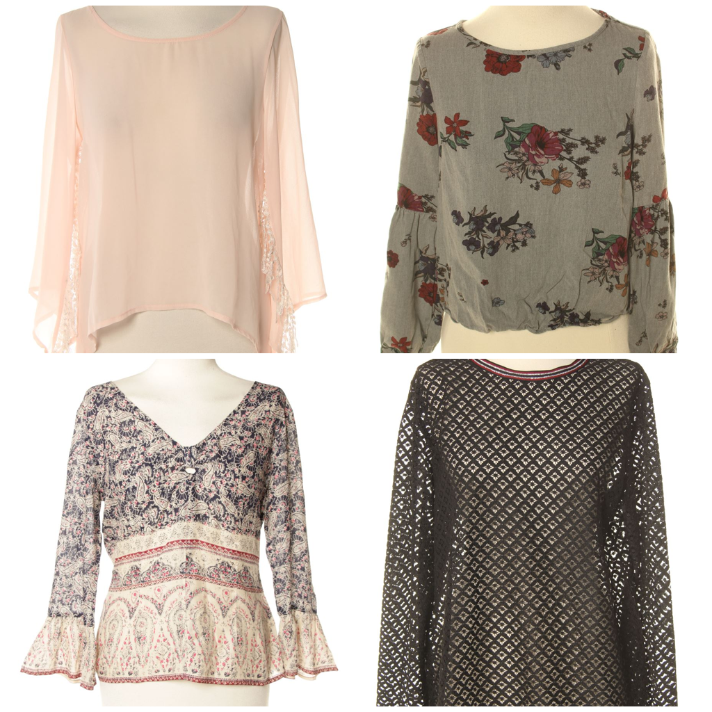 bershka, h&m, stradivarius & more – women's blouse..