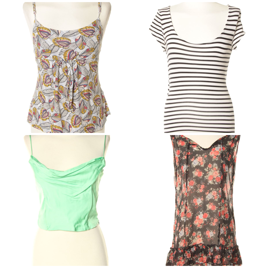 bershka, stradivarius, h&m & more – women's tops