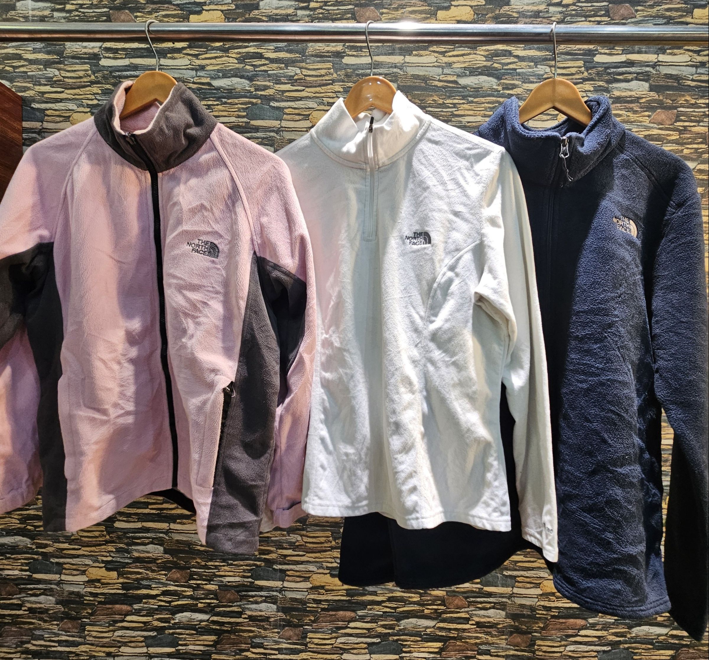 av-2154 the northface fleece top & jackets