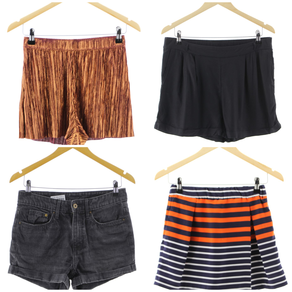 bershka, h&m, stradivarius & more – women's shorts
