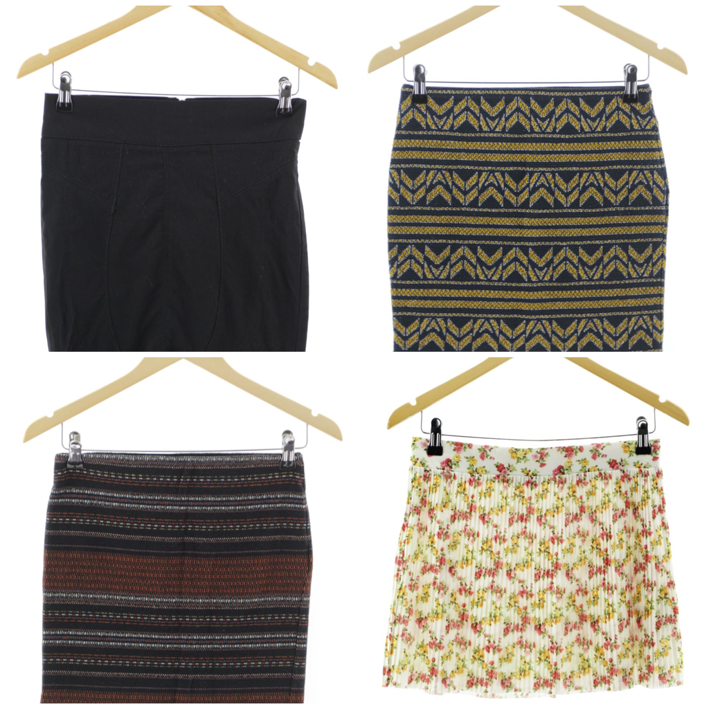 stradivarius, h&m, bershka & more – women's skirts