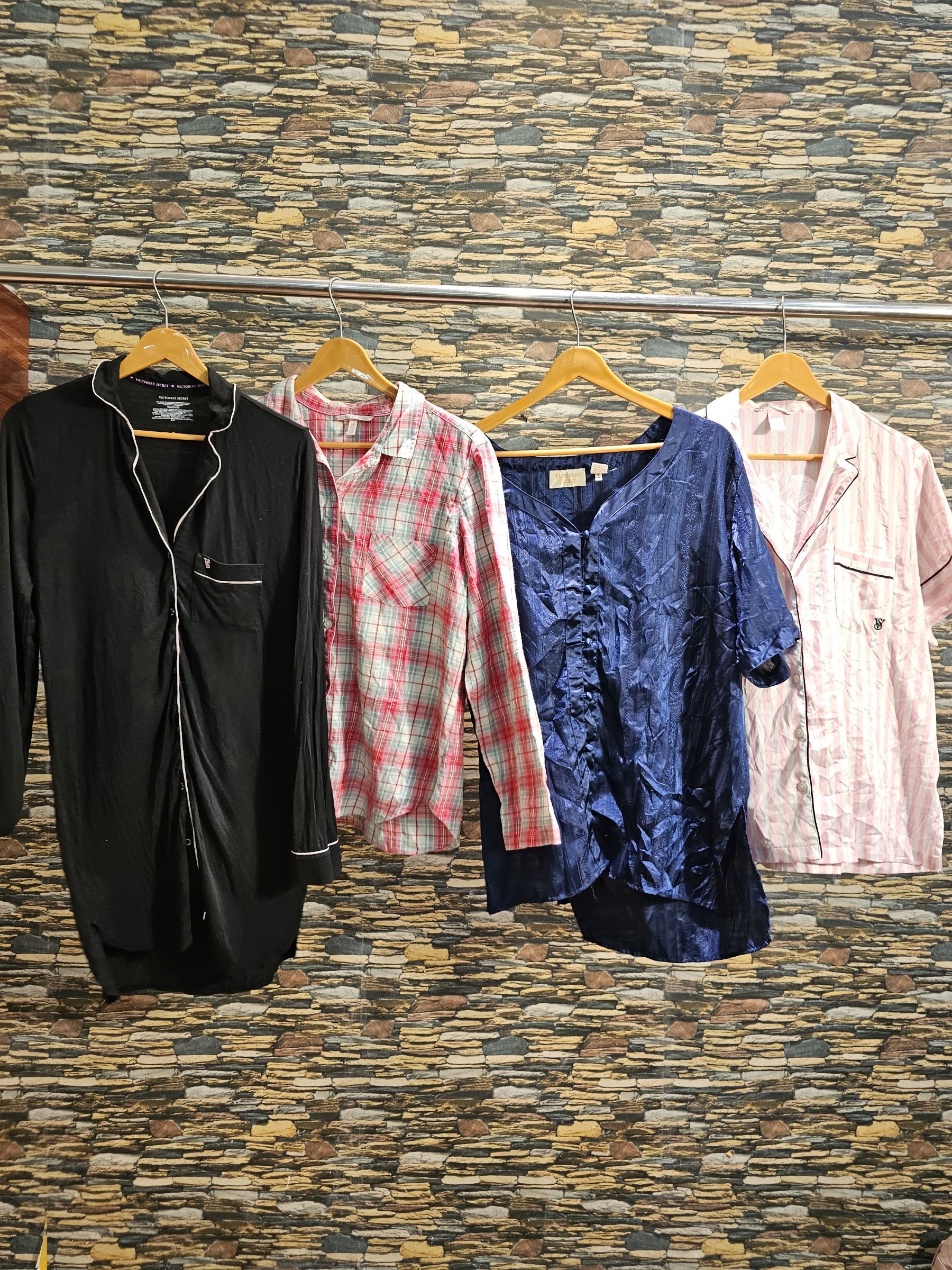 av-2161 victoria's secret night wear / mix blouse