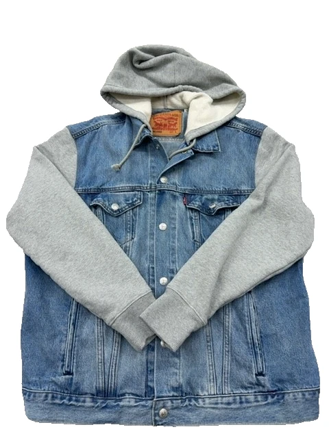 levi's denim jackets wholesale bundle - 8 pcs - gr..