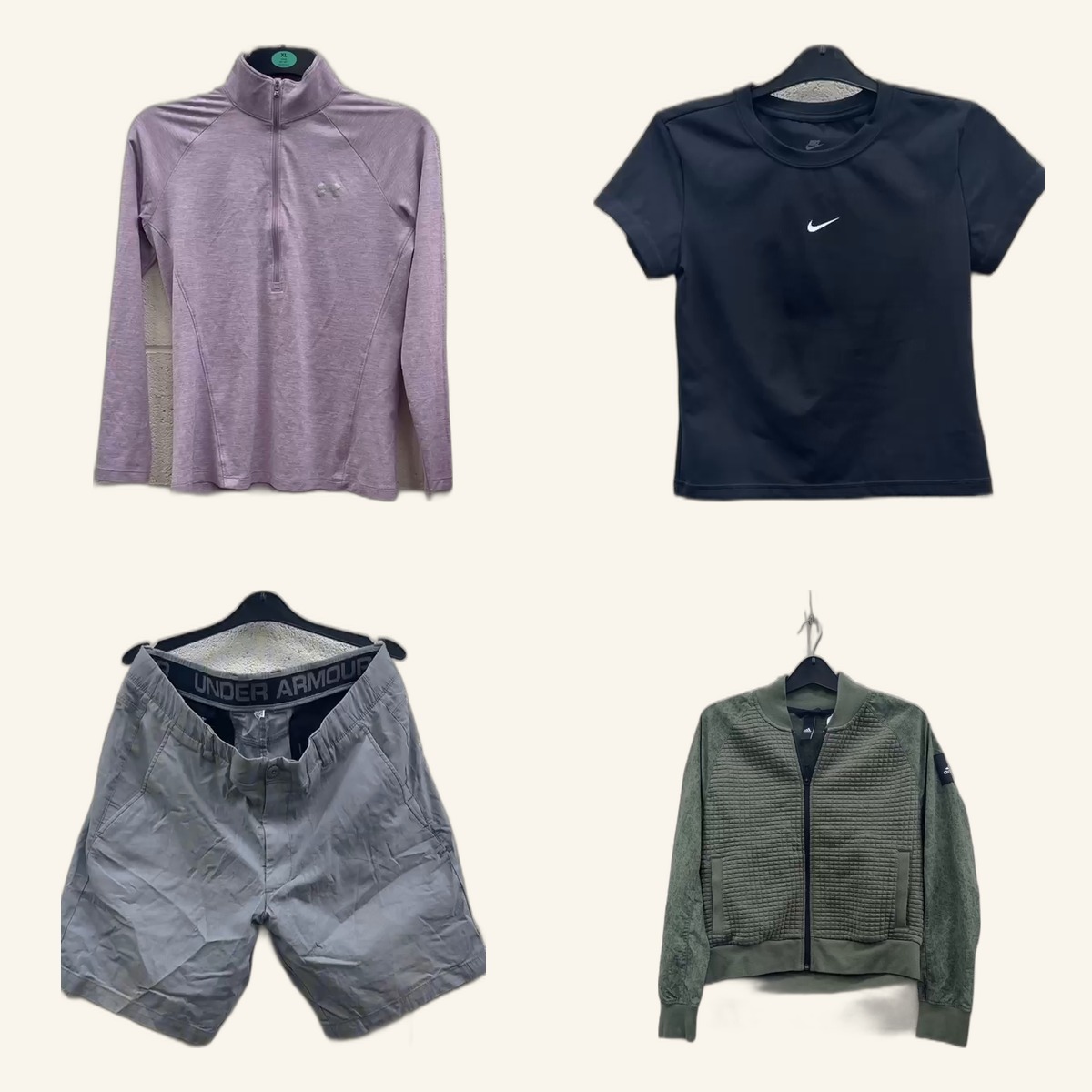 athletic mix — under armour, nike & big-logo sport..