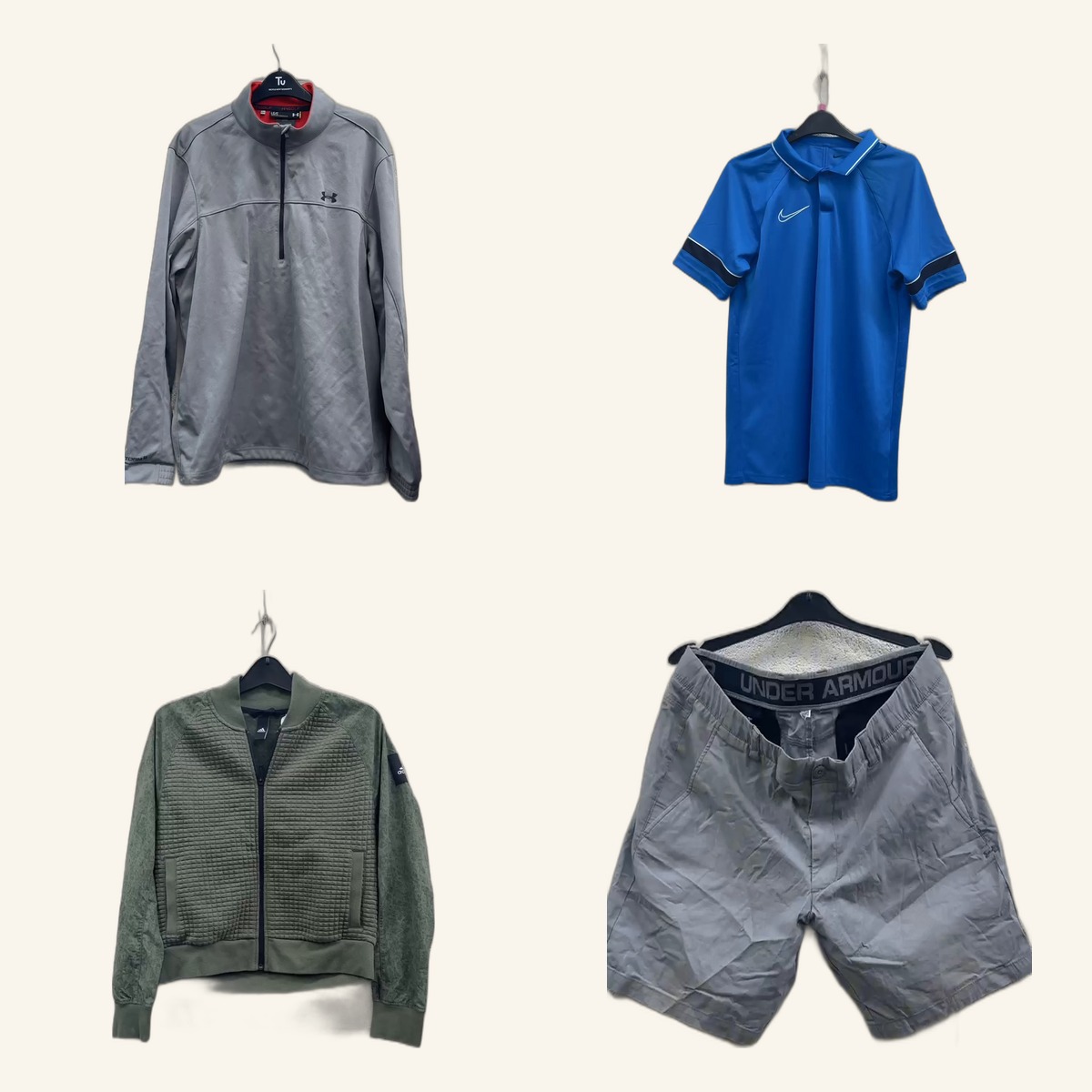 athletic mix — under armour, nike & big-logo sport..
