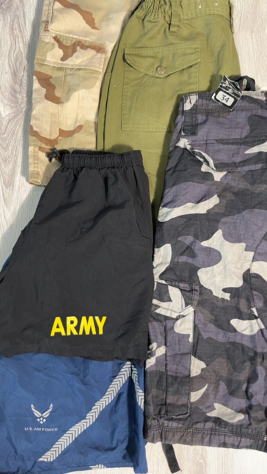 avg-0620 usa army shorts