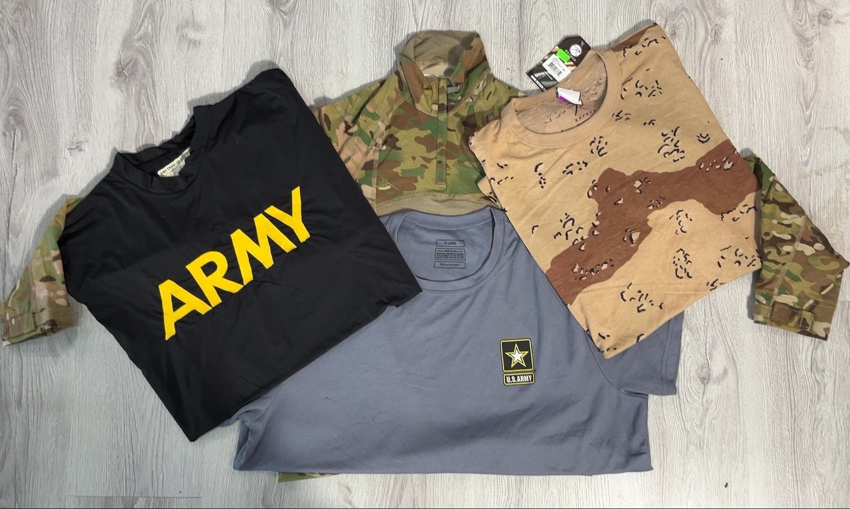 avg-0619 usa army t-shirts l/s & s/s