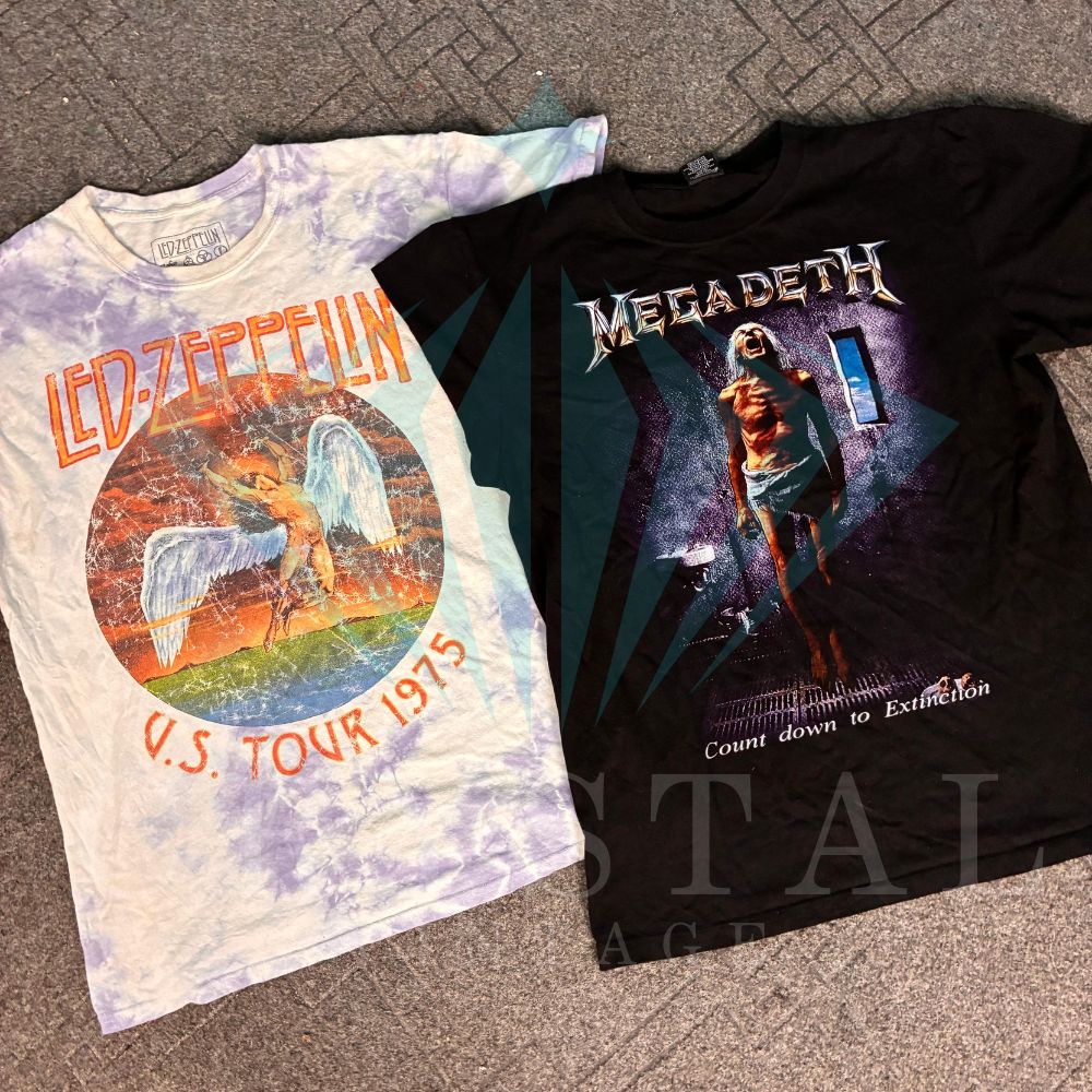 Authentic Music T-Shirts – Vintage Band Collection