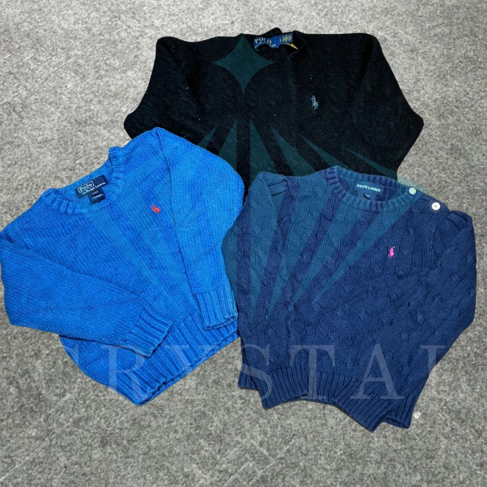 Ralph Lauren Polo Kids Cable Knit – Mini Drip Aler..