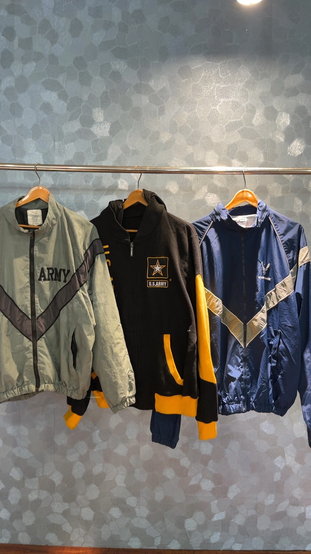 avg-0669 army/air force/navy jackets