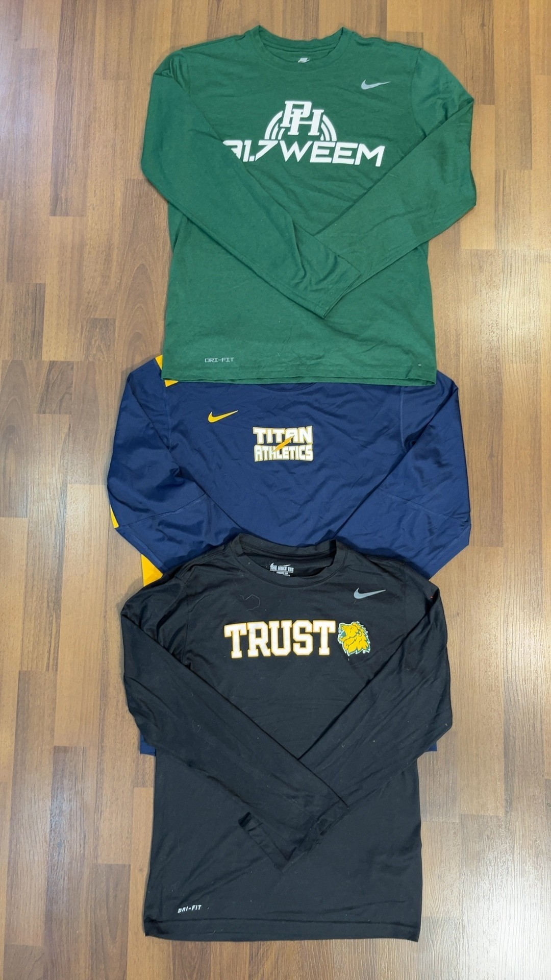 av-2399 nike t-shirts l/s