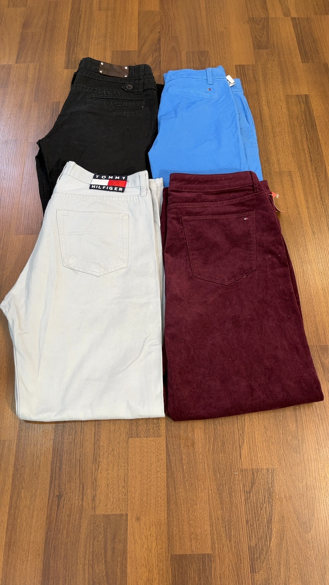 av-2425 tommy  hilfiger cotton pants
