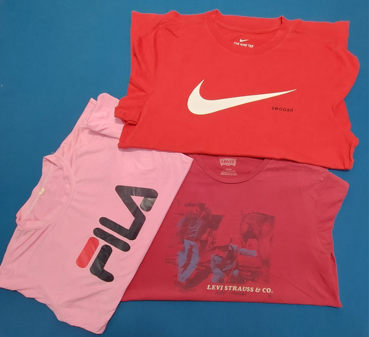 mix nike and other brand t-shirts 10 pc (03438)