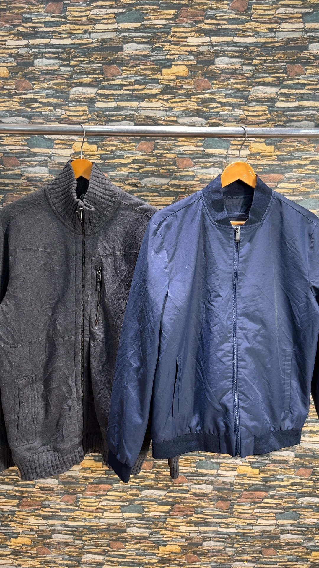 av-2464 calvin klein mix jacket