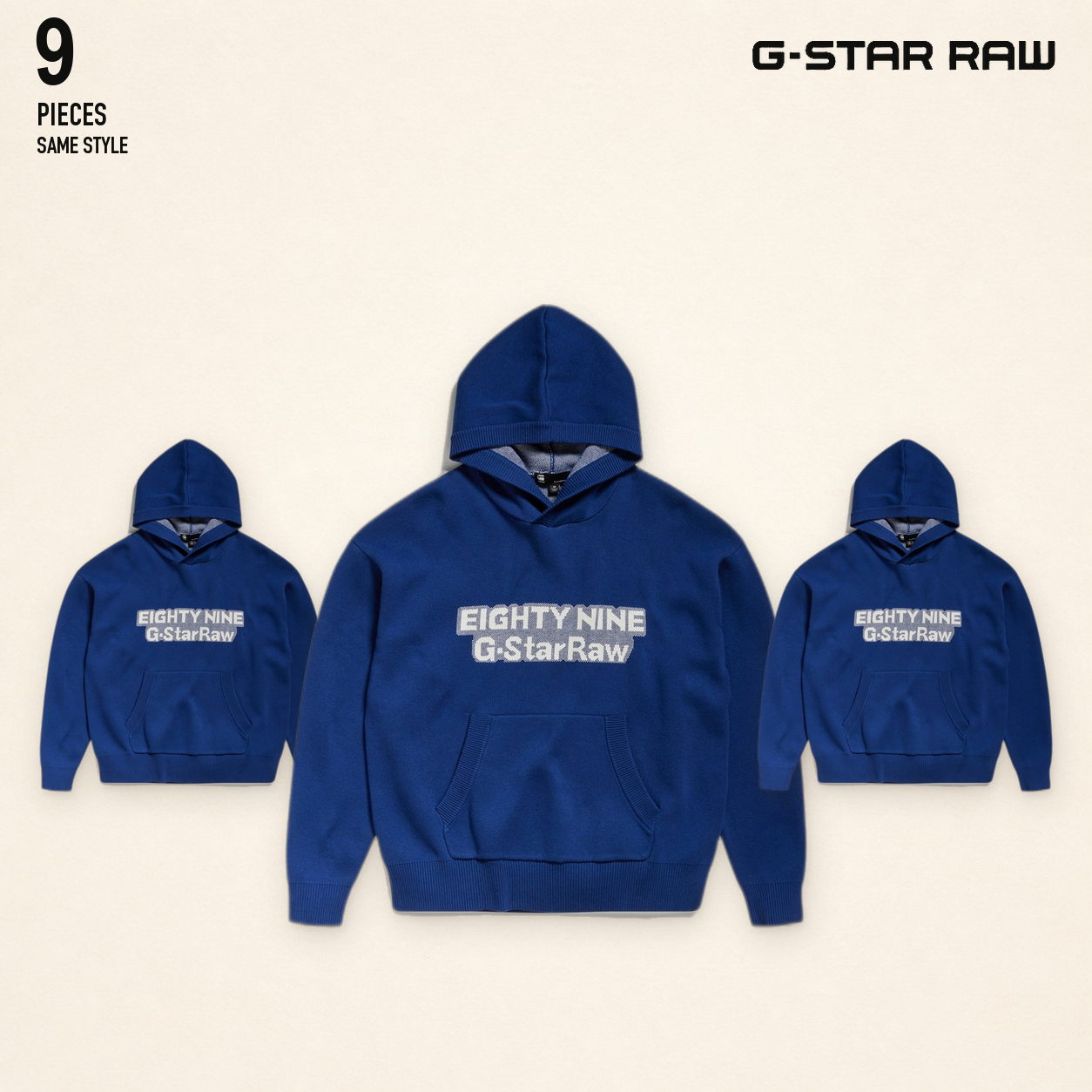 NWT deadstock g-star RAW - pulls amples à capuche ..