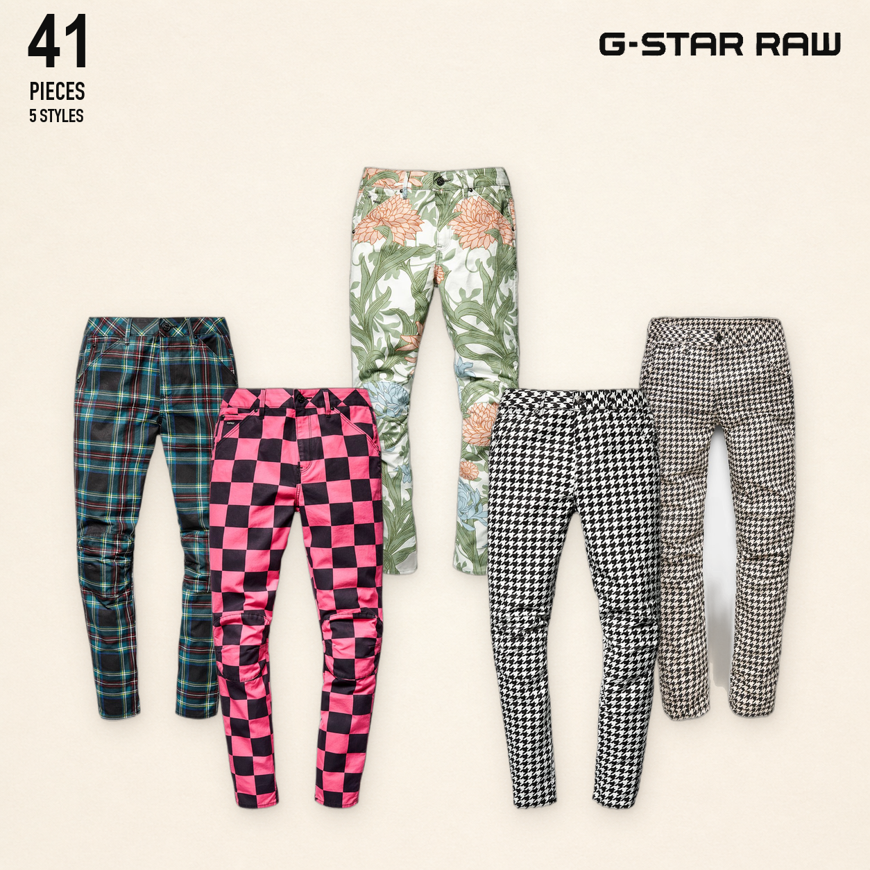 NWT deadstock g-star RAW - assortiment de pantalon..