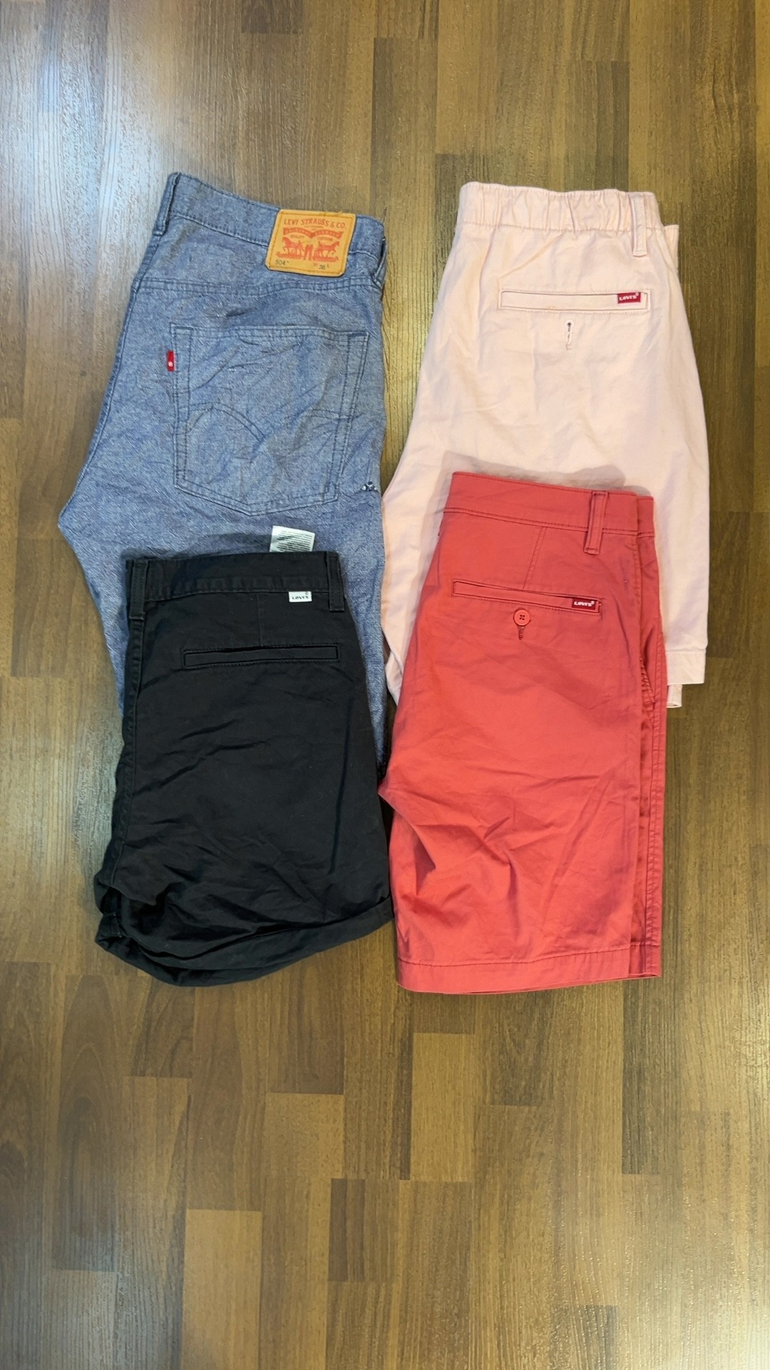 av-2520 levi's cotton shorts