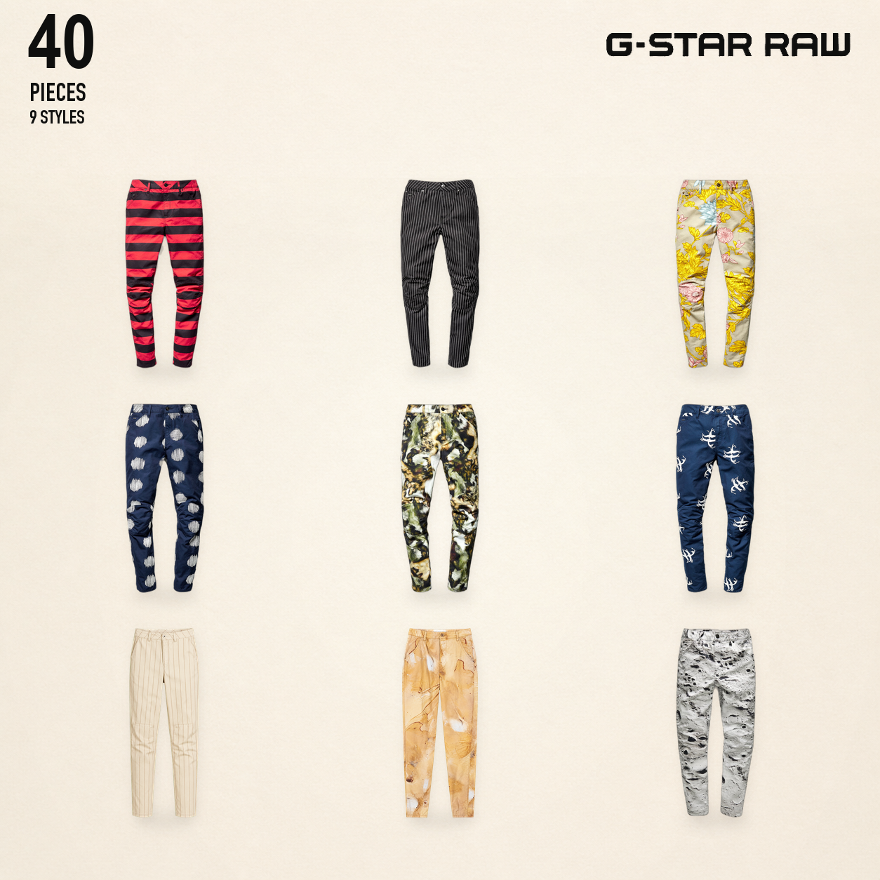 NWT deadstock g-star RAW - women's baggy & 3D trou..