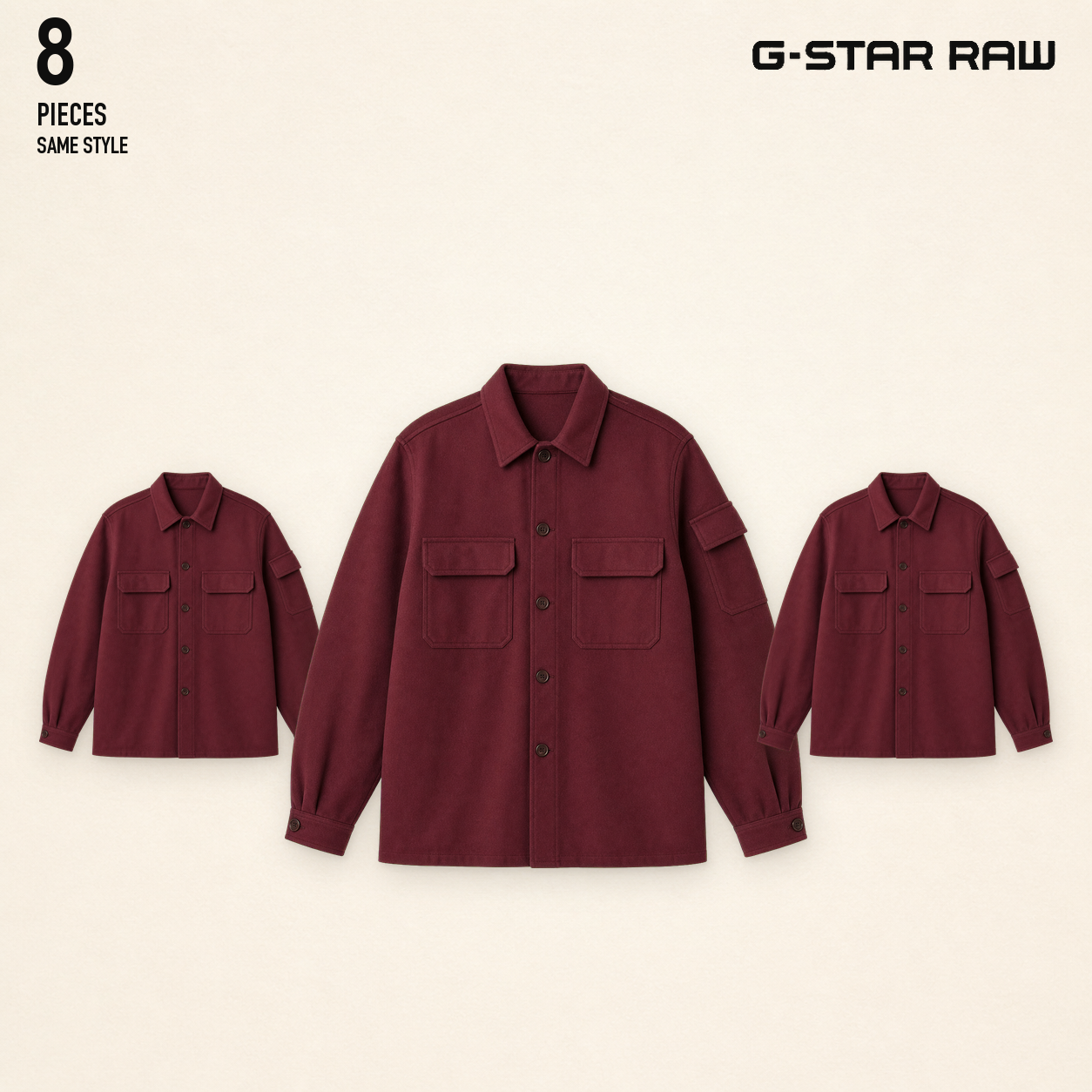 NWT deadstock g-star RAW - postino oversized overs..