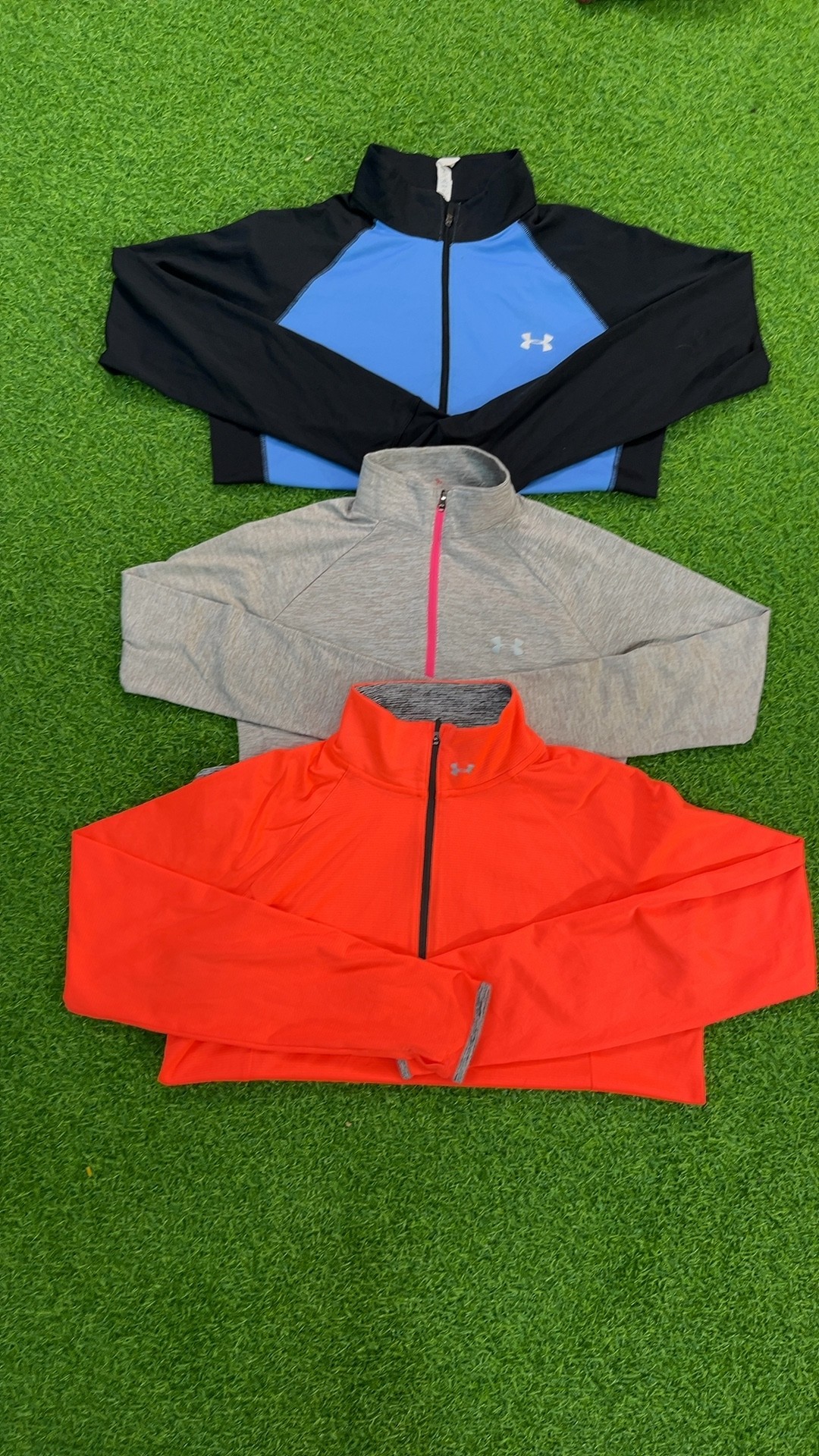 av-2784 under armour 1/4 zipper l/s t-shirts