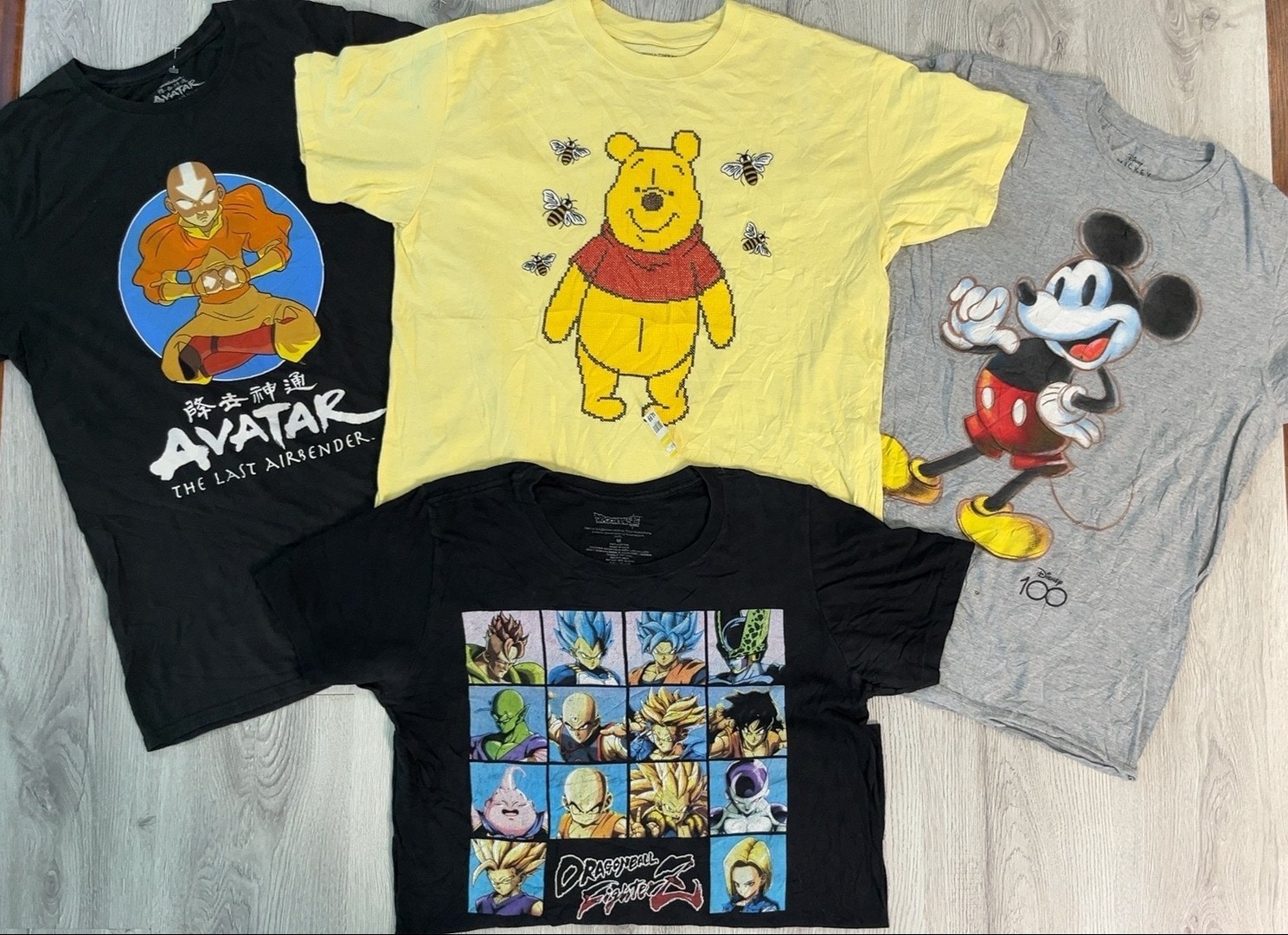 avg-0764 cartoon printed t-shirts