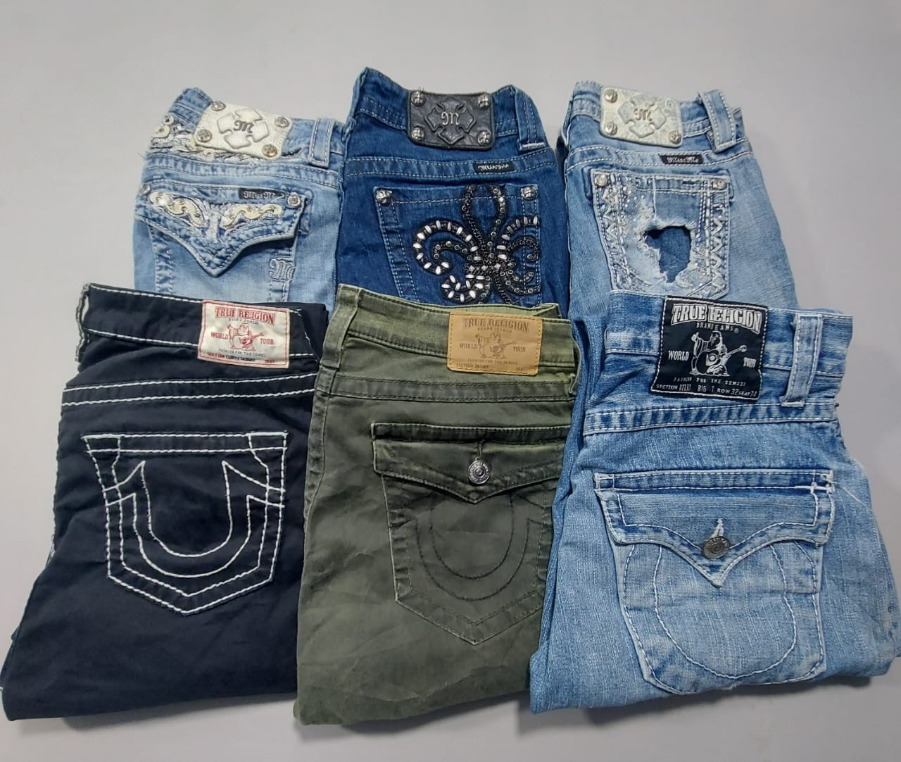 miss me / true religion / rock revival pants 10 pc..